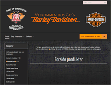 Tablet Screenshot of capsshop.dk